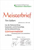Meisterbrief Tim Seifert
